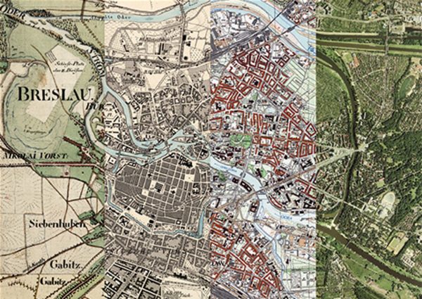 Die Entwicklung Breslaus im Kartenbild (c) Herder-Institut